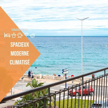 La Perle Bleue - Central - Vue Mer - Wifi Roquebrune-Cap-Martin Extérieur photo